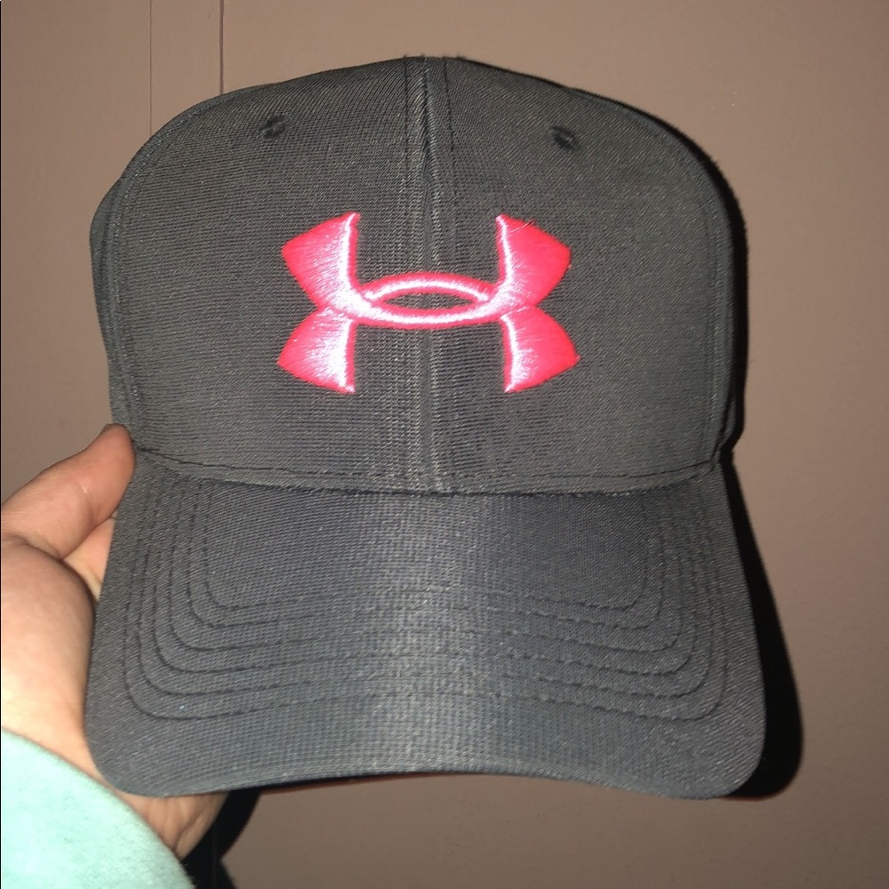 Underarmour pink hat